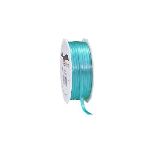 4009236112606 - PRAESENT Doppelsatin 7180650-612 Aquamarin 6 mm x 50 m 2 Stück