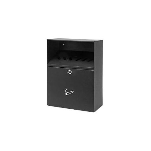8713631040995 - V-PART Aschenbecher 28 (B) x 14 (T) x 37 (H) cm Schwarz 8713631040995 - V-PART Aschenbecher 28 (B) x 14 (T) x 37 (H) cm Schwarz