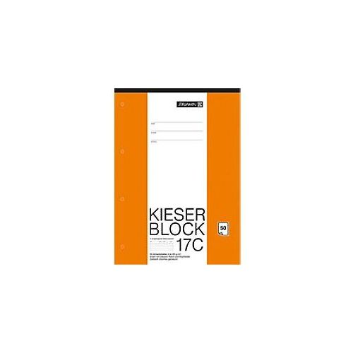 4003273107205 - BRUNNEN Notizblock DIN A4 Liniert Geleimt Papier Nicht perforiert 50 Blatt