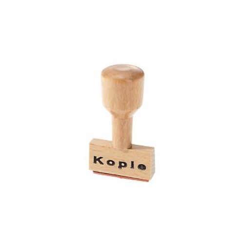 4011272012406 - AMOS Textstempel Kopie Braun 4011272012406 - AMOS Textstempel Kopie Braun