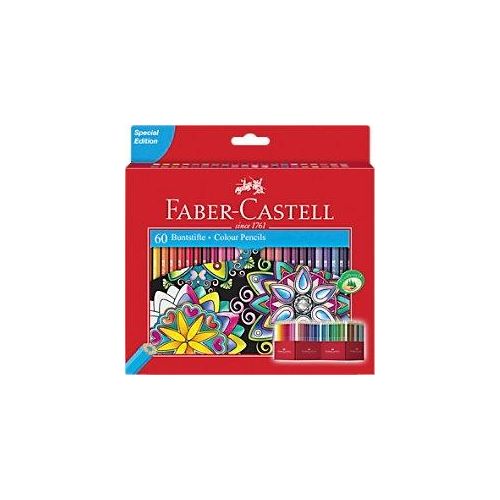 4005401112600 - Sechskant-Buntstifte Castle Special Edition 60 Farben in Aufstellbox