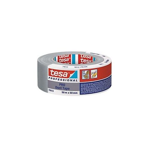 4063565117862 - tesa Duct Tape PRO 74613-00003-00 Reparaturband Grau (L x B) 50 m x 50 mm 1 St