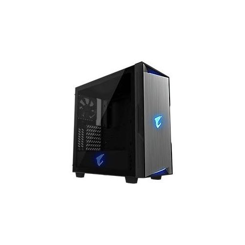 4719331551223 - AORUS C300 GLASS - Tower - ATX - Seitenteil mit Fenster - keine Spannungsversorgung (ATX) - Schwarz