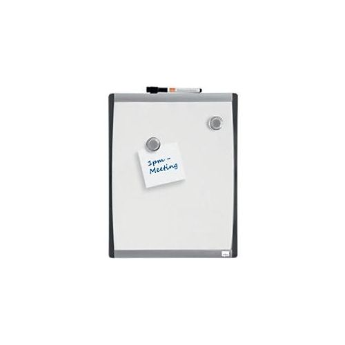 5028252344388 - Small Wandmontierbares Magnetisches Whiteboard 1903779 Lackierter Stahlbogenrahmen 280 x 335 mm Weiß