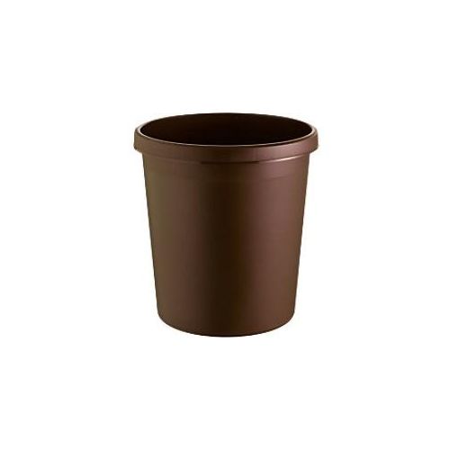 4012086052459 - - Papierkorb the german 315 x 331 cm (d x h) 18l Polypropylen Farbe braun 1 Sortierfach