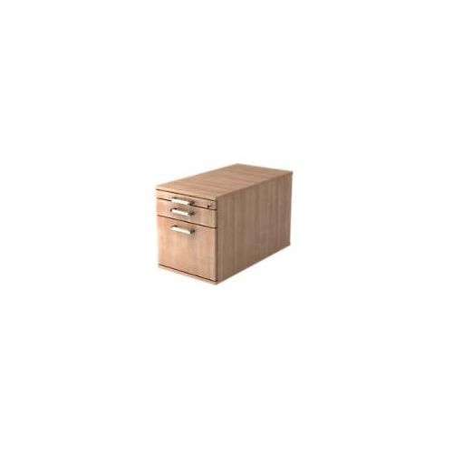 4032062121498 - PRO SIGNA TC20 CE - Rollcontainer Holz Nussbaum mit Hängeregistratur Chromgriff Metall