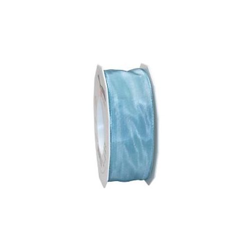 4009236527806 - PRAESENT Seidenband 4644025-201 Aquamarin 40 mm x 25 m 2 Stück