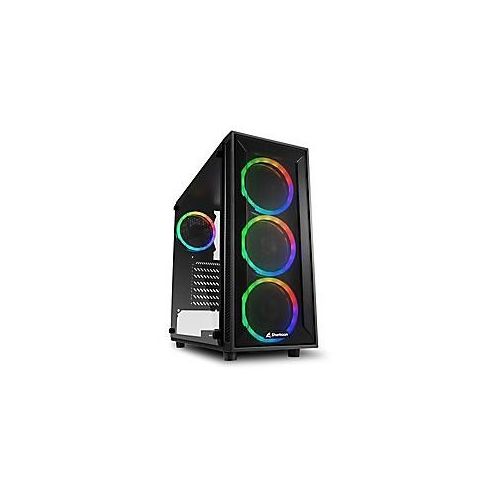 4044951034840 - TG4M RGB - ATX case - extended ATX - Gehäuse - Miditower - Schwarz