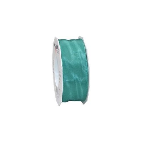 4009236537782 - PRAESENT Seidenband 4644025-703 Türkis 40 mm x 25 m 2 Stück