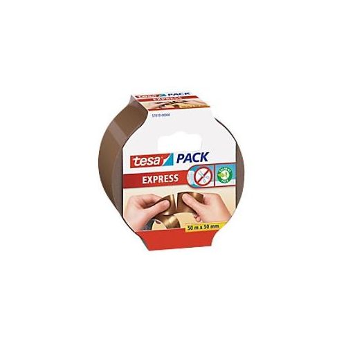 4042448127006 - tesa Packband tesapack Express Braun 50 mm (B) x 50 m (L) PP (Polypropylen)