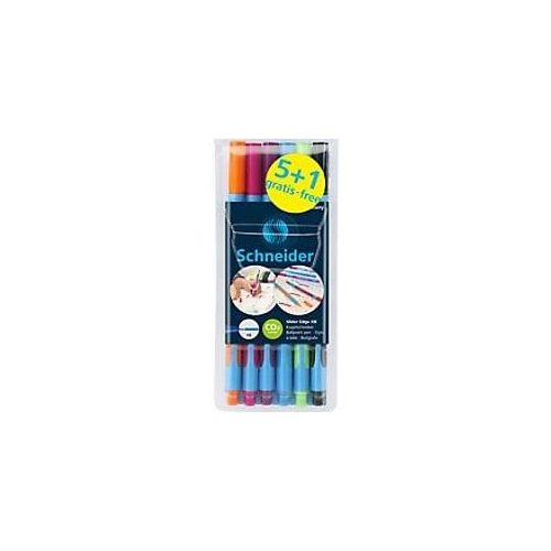 4004675119544 - Slider 96081099 Kugelschreiber Farbig sortiert Extra Breit 07 mm Nein 6 Stück