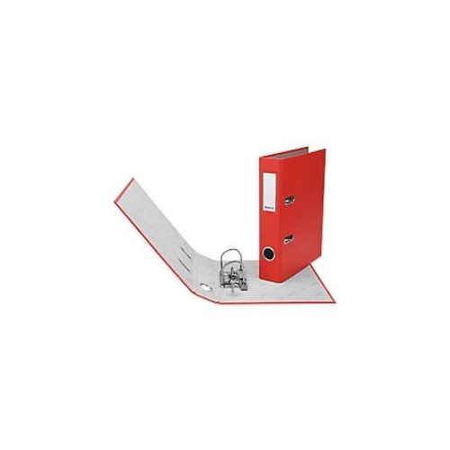 7611365258079 - Plasti-Color Ordner DIN A5 40 mm Rot 2 Ringe 10750445U Pappkarton PP (Polypropylen) Hochformat