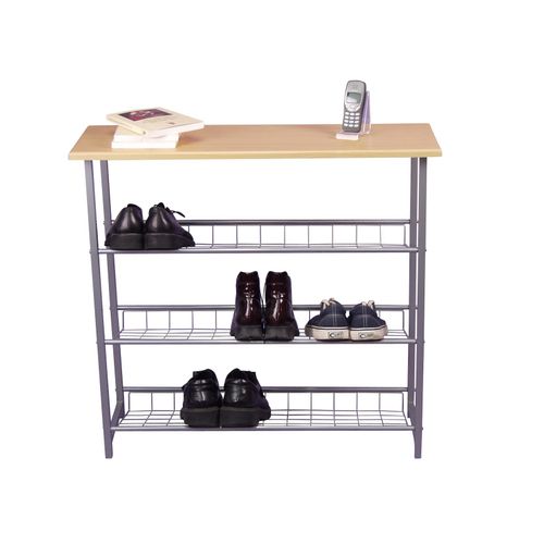 4046884000107 - Möbel Direkt Online - Schuhregal Konsole Davne mit 3 Gitterböden 4046884000107 - Möbel Direkt Online - Schuhregal Konsole Davne mit 3 Gitterböden