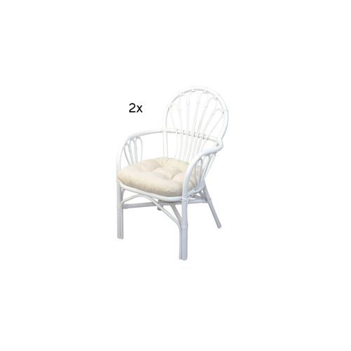 4046884066066 - möbel direkt online Rattansessel (2Stück) mit Kissen Conny 4046884066066 - möbel direkt online Rattansessel (2Stück) mit Kissen Conny