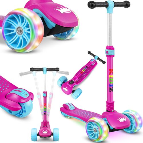 4260692713541 - KIDIZ® Roller Kinder Scooter X-Pro2 Dreiradscooter mit PU LED Leuchtenden Räder Kinderroller faltbar Tret-Roller höhenverstellbarer Cityroller Kinderscooter für Jungen Mädchen 3-12 Jahre 4260692713541 - KIDIZ® Roller Kinder Scooter X-Pro2 Dreiradscooter mit PU LED Leuchtenden Räder Kinderroller faltbar Tret-Roller höhenverstellbarer Cityroller Kinderscooter für Jungen Mädchen 3-12 Jahre