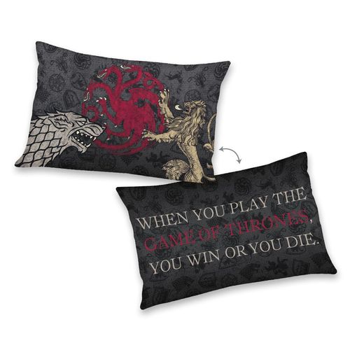 4006891961860 - Game of Thrones Soft Velboa Kissen Größe 30 x 50 cm