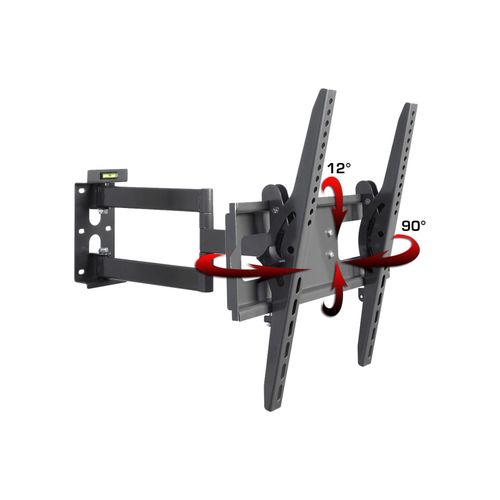 4012246177909 - Universal TV Wandhalterung 32-55 Zoll bis 25 kg um 12 Grad neigbar kippbar 90 Grad schwenkbar ausziehbar VESA bis max 400x400 Halter Fernsehhalter mit Wasserwaage Fernseh Halterung WS200 4012246177909 - Universal TV Wandhalterung 32-55 Zoll bis 25 kg um 12 Grad neigbar kippbar 90 Grad schwenkbar ausziehbar VESA bis max 400x400 Halter Fernsehhalter mit Wasserwaage Fernseh Halterung WS200