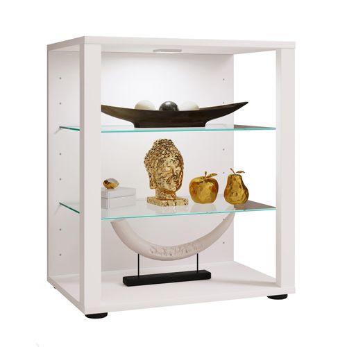 4051814424113 - Glasvitrine stehend Vitrine Glas mit ESG-Sicherheitsglas Maße ca H 60 x B 52 x T 35 cm Standvitrine Glas Modern und platzsparend Glas Vitrinenschrank – Glasol S 4051814424113 - Glasvitrine stehend Vitrine Glas mit ESG-Sicherheitsglas Maße ca H 60 x B 52 x T 35 cm Standvitrine Glas Modern und platzsparend Glas Vitrinenschrank – Glasol S