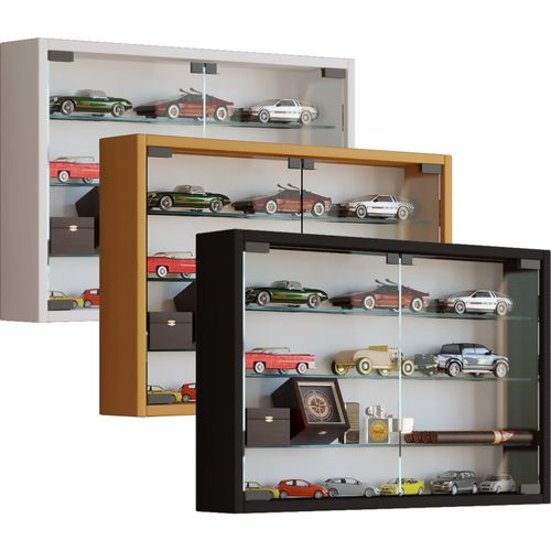 4051814359613 - Glasvitrine hängend Vitrine Glas mit ESG-Sicherheitsglas Maße ca H 40 x B 60 x T 10 cm Hängevitrine Glas Modern und platzsparend Glas Vitrinenschrank - Mandosa M 4051814359613 - Glasvitrine hängend Vitrine Glas mit ESG-Sicherheitsglas Maße ca H 40 x B 60 x T 10 cm Hängevitrine Glas Modern und platzsparend Glas Vitrinenschrank - Mandosa M