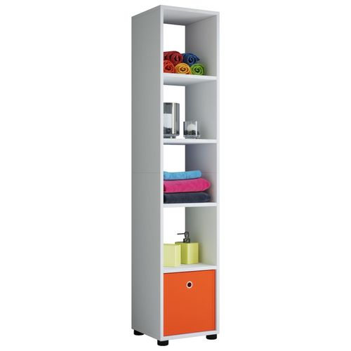 4051814341991 - Holz Badezimmerschrank Badmöbel Stand Badregal Badezimmer Hochschrank Maße ca H 152 x B 31 x T 30 cm - Benos-5 4051814341991 - Holz Badezimmerschrank Badmöbel Stand Badregal Badezimmer Hochschrank Maße ca H 152 x B 31 x T 30 cm - Benos-5