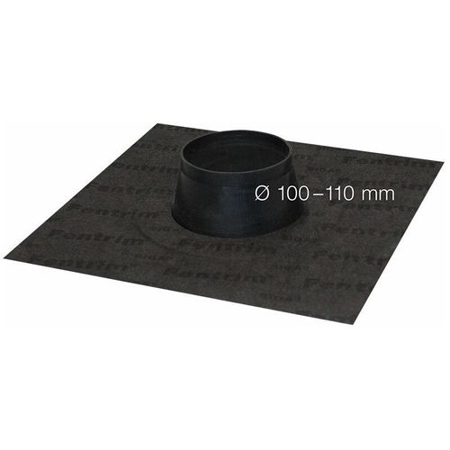 7640105094639 - Siga - Fentrim Manschette black Ø100–110 mm für Rohrdurchdringungen und Leerrohre