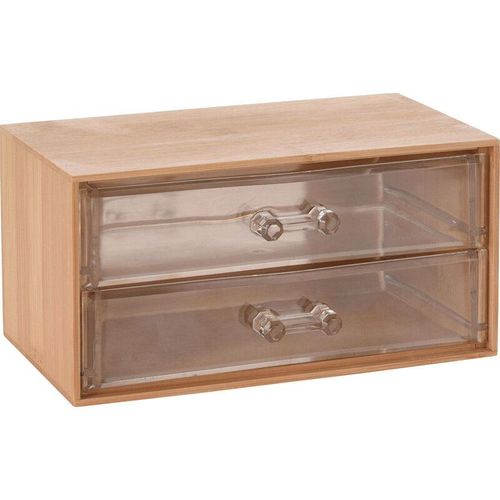 8720573206198 - Kosmetik-Organizer mit 2 transparenten Schubladen