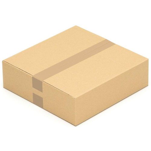 4058592605321 - Kk Verpackungen - 50 Faltkartons 350 x 350 x 100 mm Kartons 35 x 35 x 10 cm Versandkartons Wellpappe - Braun