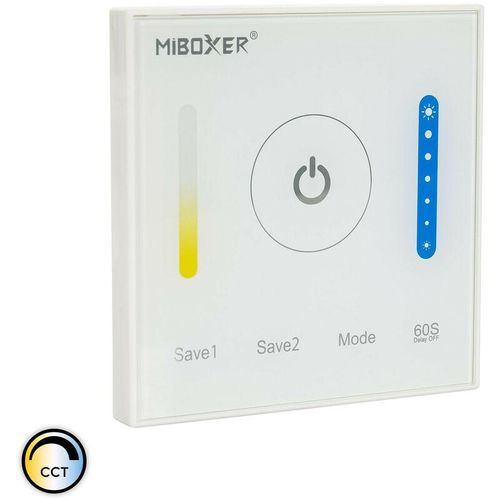 6970602180193 - Miboxer - LED-Touch Wanddimmer Controller cct 12 24V rf P2 Wählbar (Warmes-Neutrales-Kaltes) - Wählbar (Warmes-Neutrales-Kaltes)