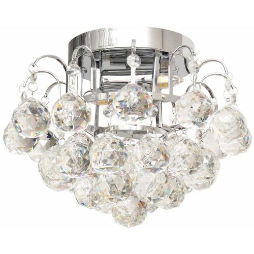 5902349225340 - Helam Lighting - Clarisa Deckenleuchte Chrom 30cm