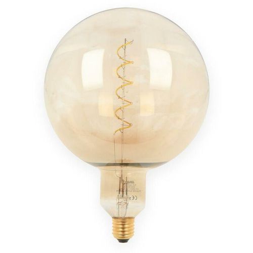 4251678440599 - Led Line - E27 4W led Filament Globe Ø200mm Glühbirne Kaltweiß 6000K 70 lm Glühfaden Retro Lampe Vintage Look Fadenlampe Ballform