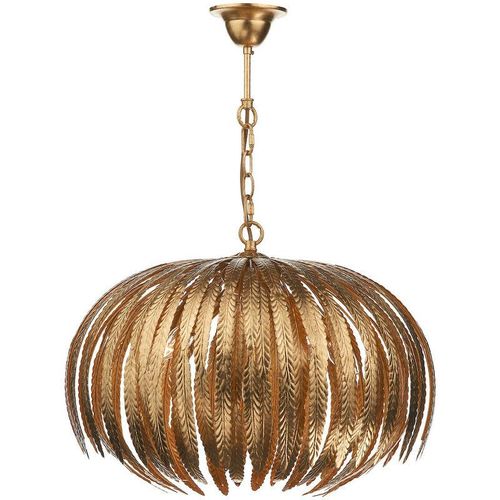 5035128488831 - Dar Lighting - dar atticus - Sphärische Pendelleuchte Gold 5x E14