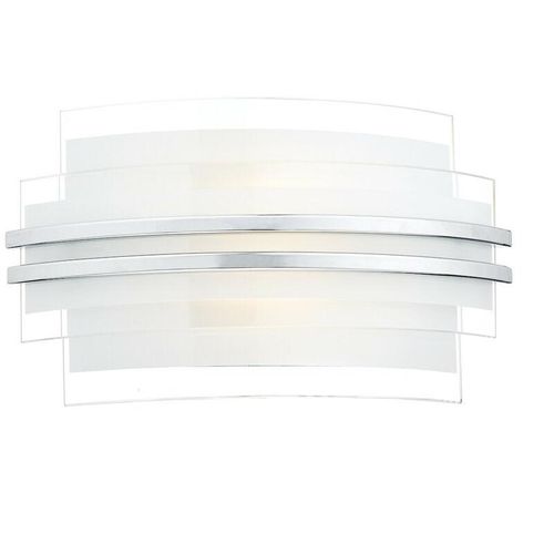 5035128500649 - Dar Lighting - dar sector - Double Trim led Wandleuchte Klein