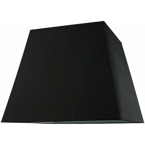 4251756348854 - Licht-erlebnisse - Lampenschirm Stoff Schwarz groß 60 cm eckig Pyramide für Stehlampe Pendelleuchte - Schwarz