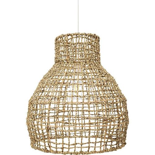 5056667059948 - Privatefloor - Rattan-Deckenlampe - Pendelleuchte im Boho-Bali-Design - Lan Natural wood - Rattan - Natural wood