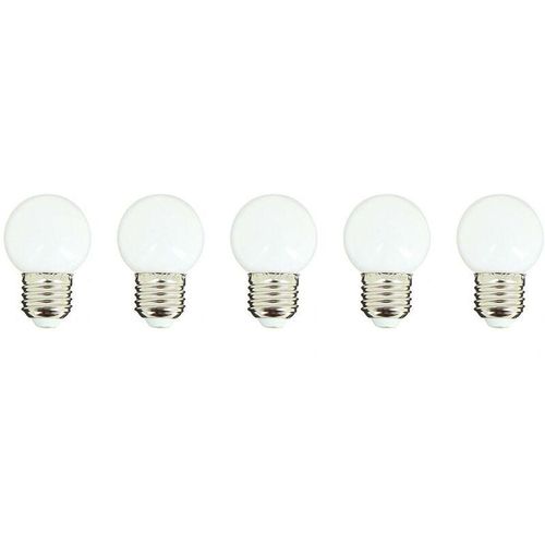 3760119734346 - Lumisky - set aus 5 glühbirnen die mit einer girlande kompatibel sind party bulb white Weiß