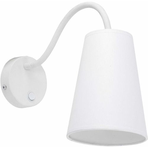 4251334820864 - Licht-erlebnisse - Verstellbare Wandlampe Weiß mit Schalter - Weiß