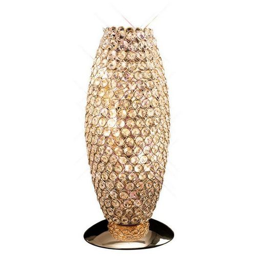 5055487409278 - Inspired Lighting - Inspired Diyas - Kos - Tischlampe 3 Light French Gold Kristall