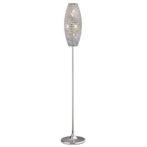 5055487403603 - Inspired Lighting - Inspired Diyas - Kos - Stehlampe 4 Licht poliert Chrom Kristall