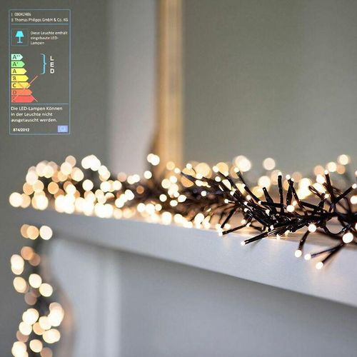 4250407332990 - Buri - LED-Cluster-Lichterkette 768 LEDs Weihnachtsbeleuchtung Deko Beleuchtung Garten