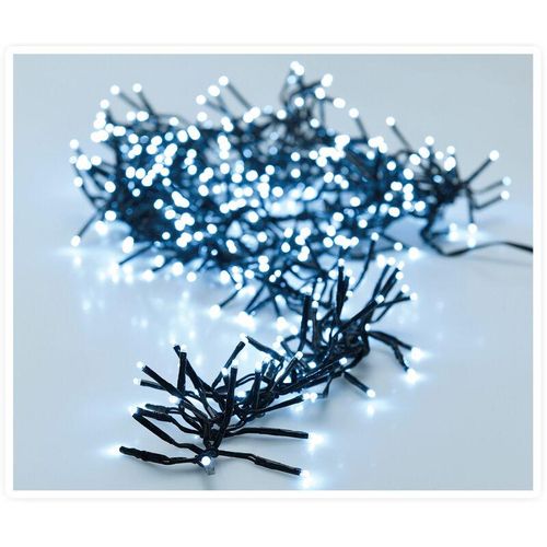 4262371531491 - Büschel Lichterkette kalt weiß - 146 m 2016 LED - Deko Baum Beleuchtung mit Controller und Speicherchip - für Außen und Innen 4262371531491 - Büschel Lichterkette kalt weiß - 146 m 2016 LED - Deko Baum Beleuchtung mit Controller und Speicherchip - für Außen und Innen