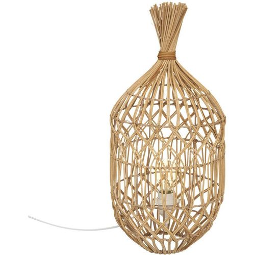 3560231547370 - Atmosphera - Tischlampe durchbrochen Rattan ø 25 x 55 cm