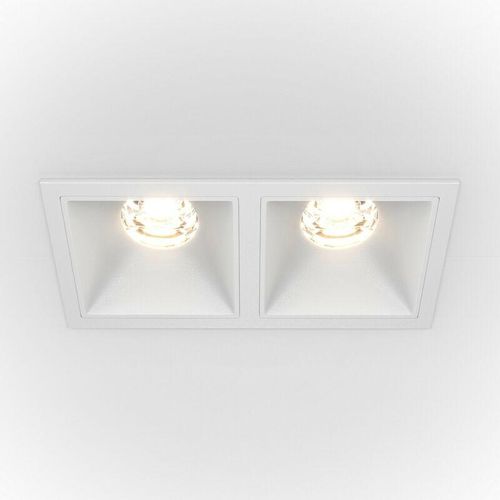 4099776022510 - Alfa led Twin dimmbares Einbau-Downlight Weiß 1000lm 3000K - Maytoni