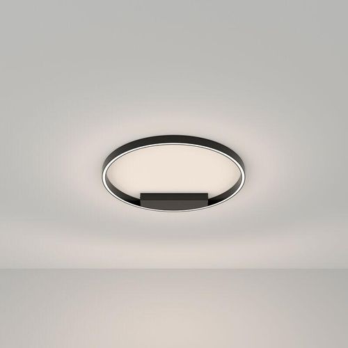 4251110068725 - Rim Modernes integriertes LED-Halbunterputzlicht Schwarz 60 cm 4000 k - Maytoni