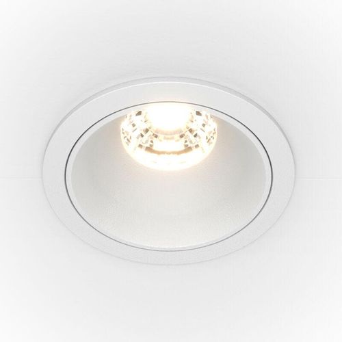 4099776022404 - Maytoni Lighting - Maytoni Alfa led Rundes dimmbares Einbau-Downlight Weiß 550lm 4000K