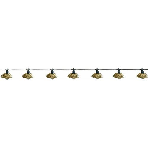 3760093548885 - lumisky LED-Lichtergirlande Cottage in Orange - (L)570 cm