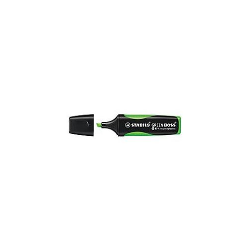 4006381436649 - Textmarker GREEN BOSS 6070 33 grün 2-5mm Keilspitze 4006381436649 Stabilo