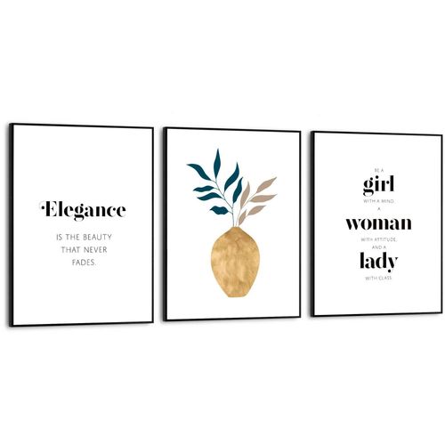 8714597629545 - Poster REINDERS Elegant Bilder Gr B H T 30 cm x 40 cm x 16 cm schwarz (schwarz weiß) Poster 8714597629545 - Poster REINDERS Elegant Bilder Gr B H T 30 cm x 40 cm x 16 cm schwarz (schwarz weiß) Poster