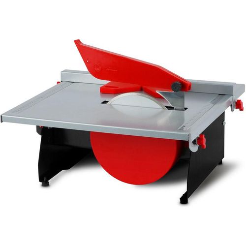 4260307350970 - Eberth - Fliesenschneidemaschine Fliesenschneider Elektrisch 600W Nassschneider für Fliesen mit 180mm Diamanttrennscheibe Tischneigung bis 45°