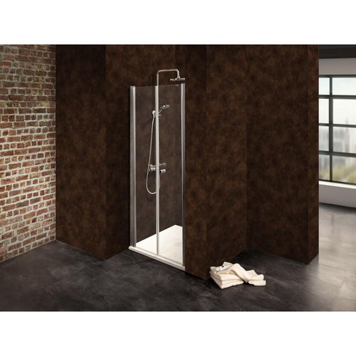4063955010155 - Duschkabine Duschabtrennung Vital 2 zweiteilige Pendeltür in Nische 1200mm 4063955010155 - Duschkabine Duschabtrennung Vital 2 zweiteilige Pendeltür in Nische 1200mm