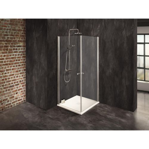 4063955000125 - Duschkabine Duschabtrennung Vital 2 Pendeltür Eckdusche links 800mm rechts 800mm 4063955000125 - Duschkabine Duschabtrennung Vital 2 Pendeltür Eckdusche links 800mm rechts 800mm